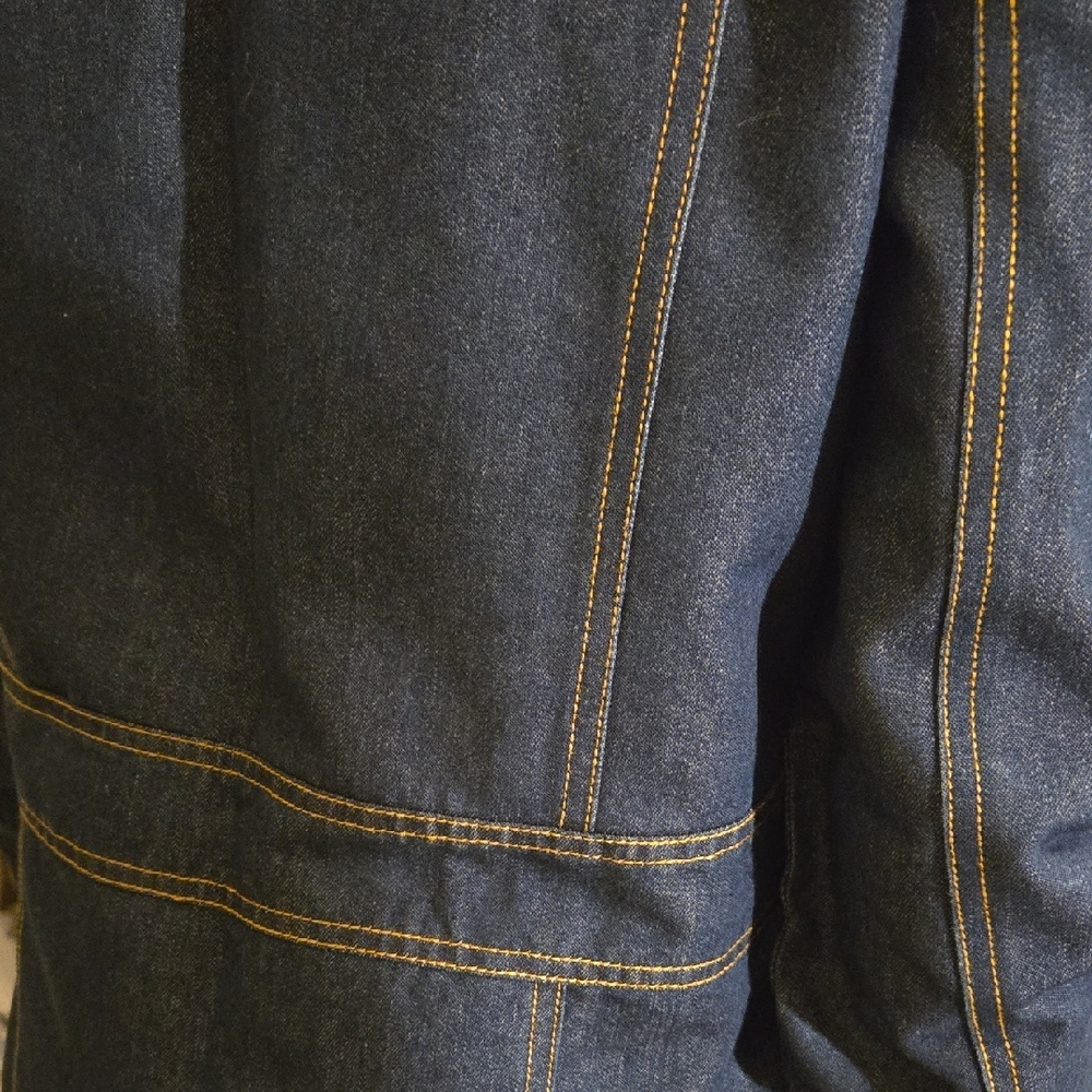 Newport News Blue Jean Jacket Structured Silhouette - Picture 8 of 8